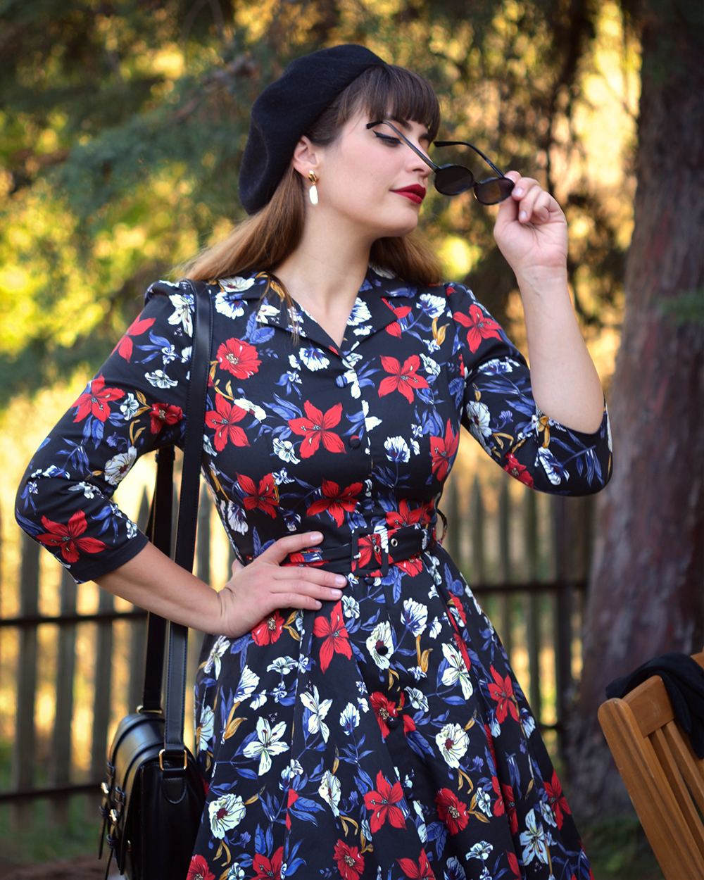 Milly Floral Swing Dress